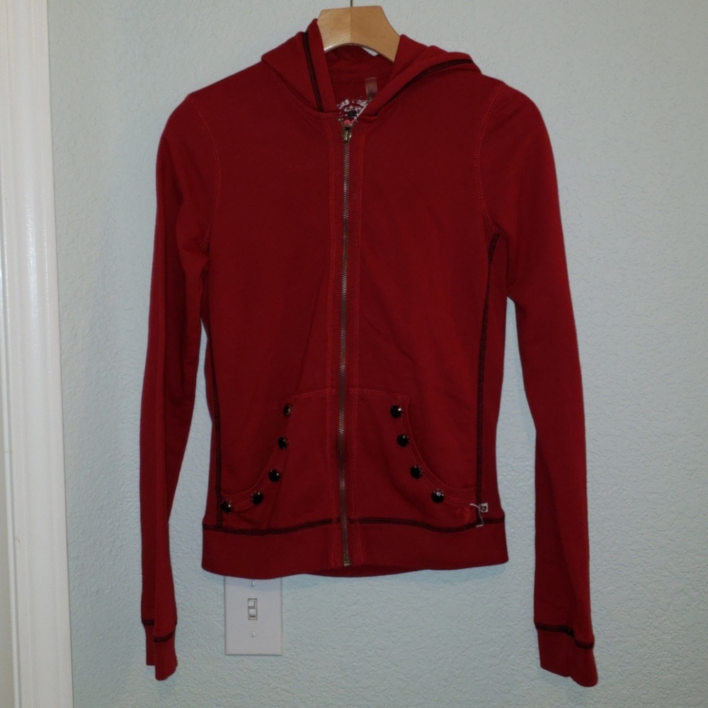 Twisted Heart zip up hoodie